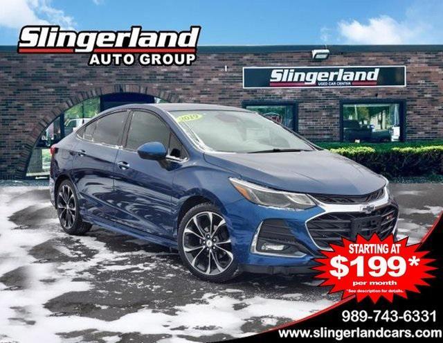 used 2019 Chevrolet Cruze car, priced at $13,289