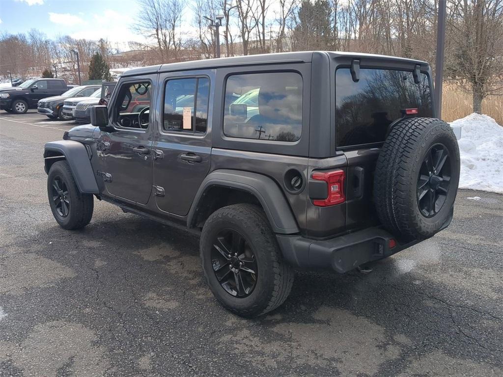 used 2021 Jeep Wrangler Unlimited car, priced at $24,499