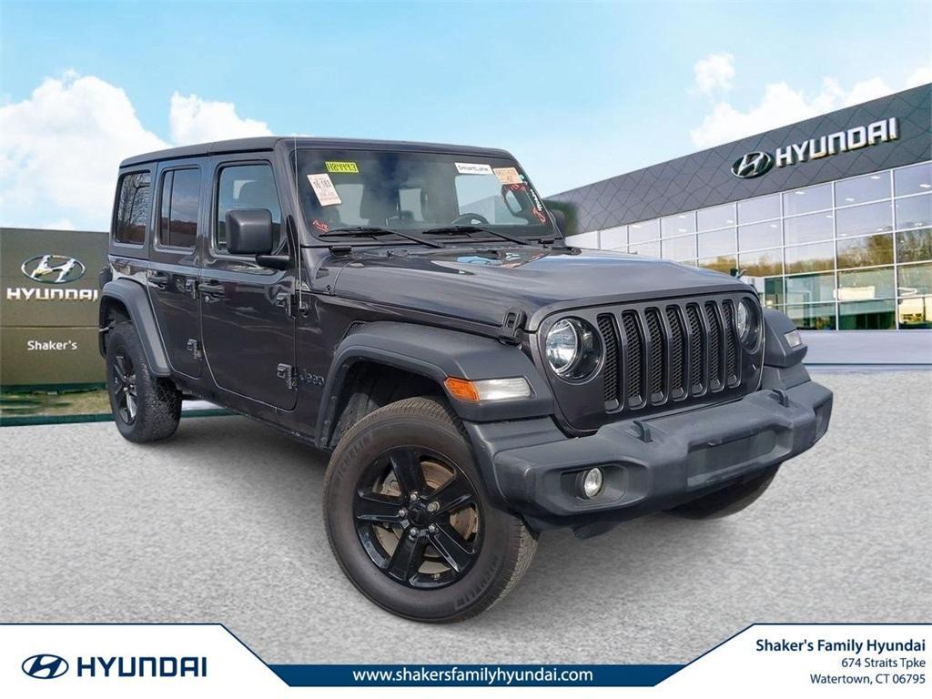 used 2021 Jeep Wrangler Unlimited car, priced at $24,499