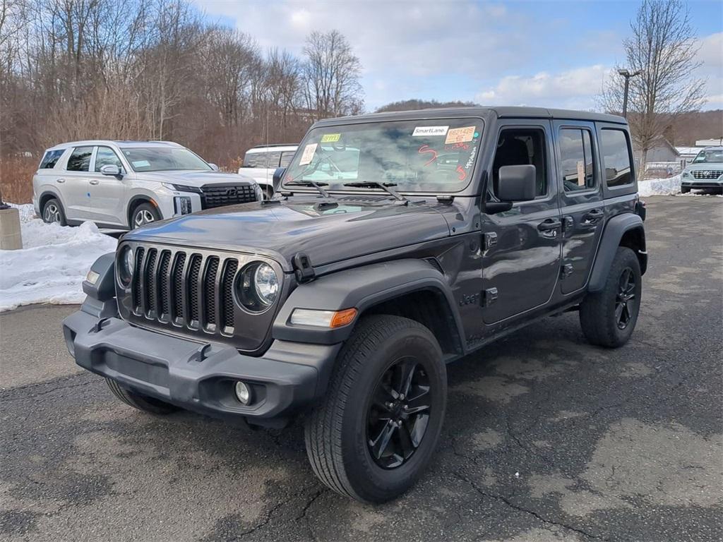 used 2021 Jeep Wrangler Unlimited car, priced at $24,499