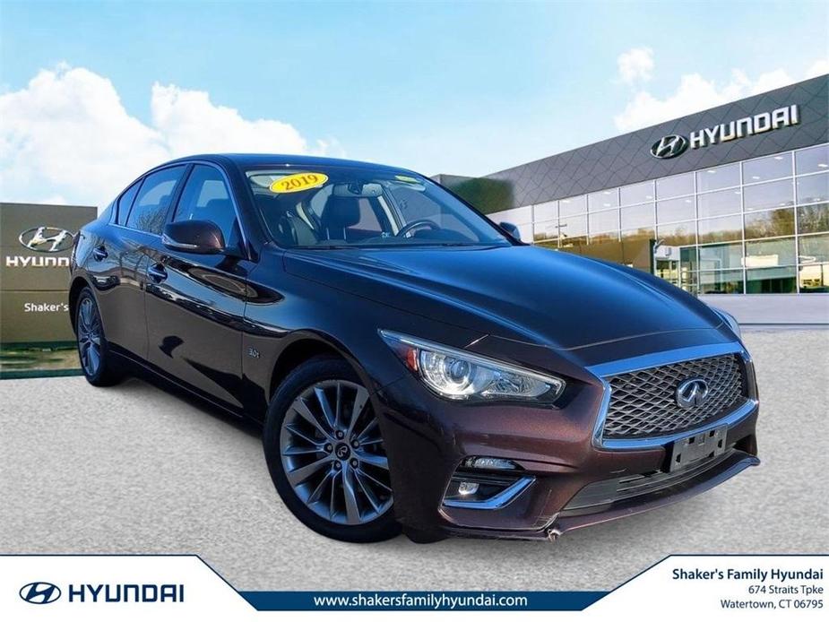 used 2019 INFINITI Q50 car, priced at $19,698