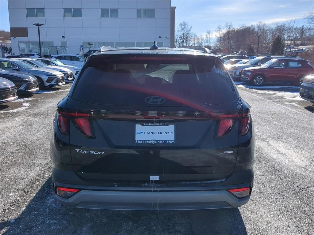 new 2025 Hyundai Tucson car, priced at $33,935