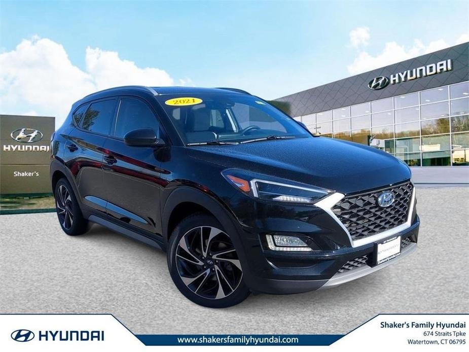 used 2021 Hyundai Tucson car, priced at $19,855