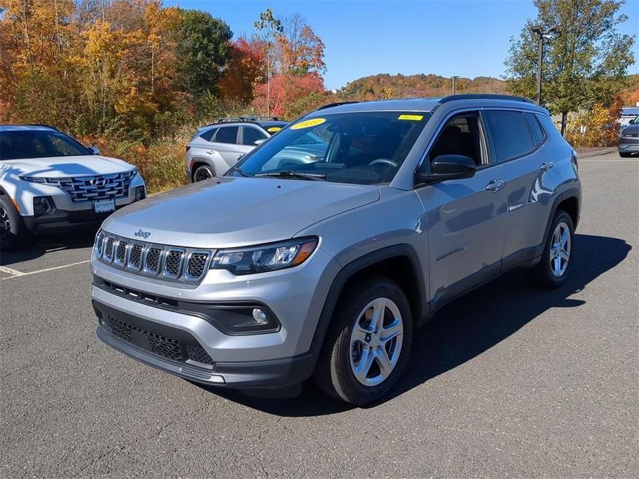 used 2023 Jeep Compass car, priced at $25,616