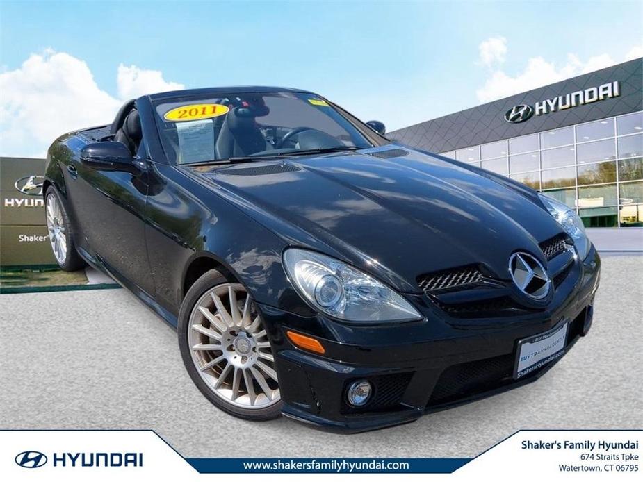 used 2011 Mercedes-Benz SLK-Class car, priced at $16,591