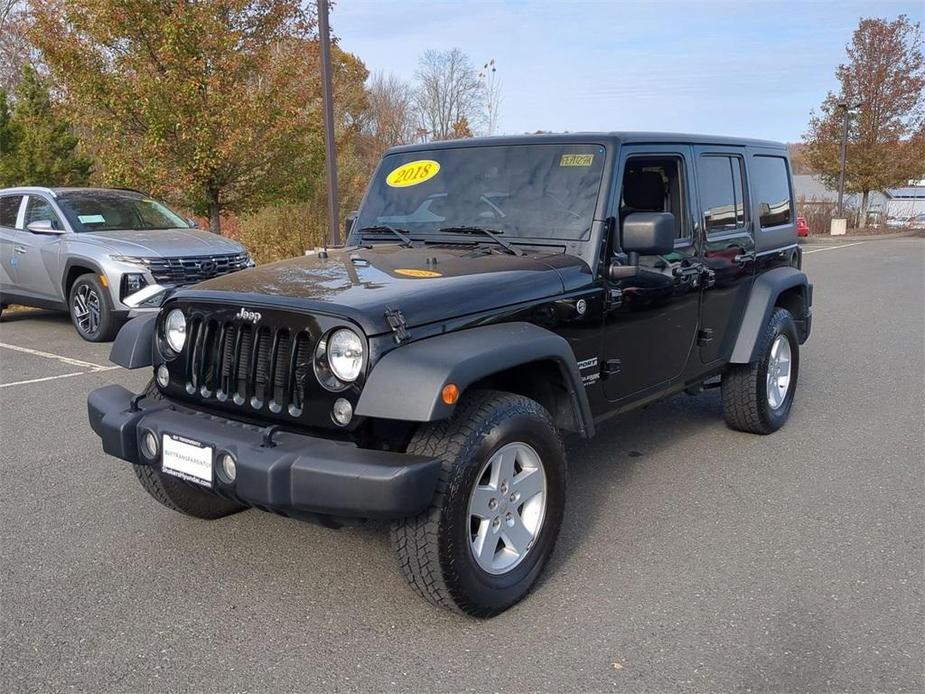 used 2018 Jeep Wrangler JK Unlimited car, priced at $22,997