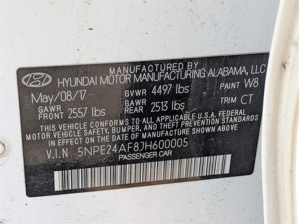 used 2018 Hyundai Sonata car, priced at $9,999