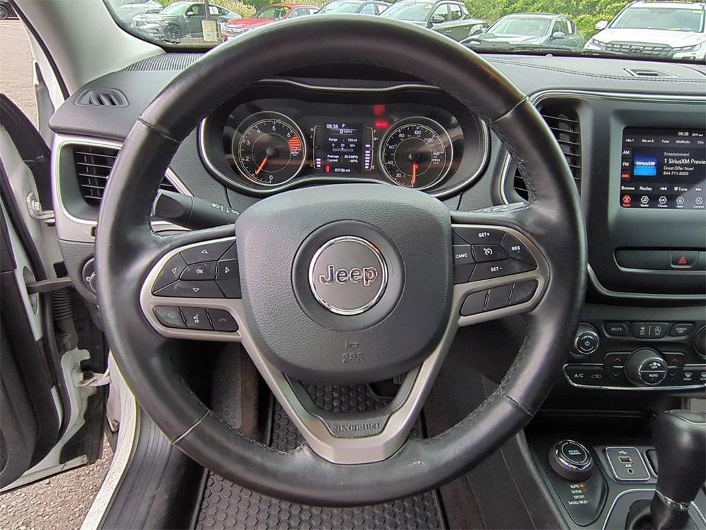 used 2019 Jeep Cherokee car, priced at $17,598