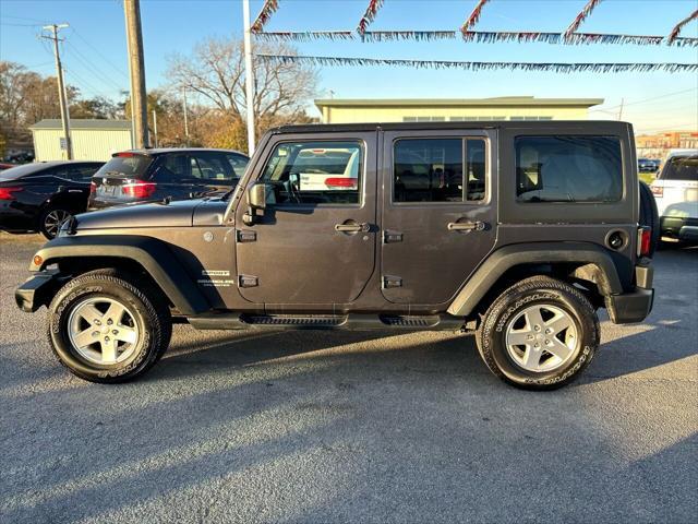 used 2016 Jeep Wrangler Unlimited car, priced at $19,999