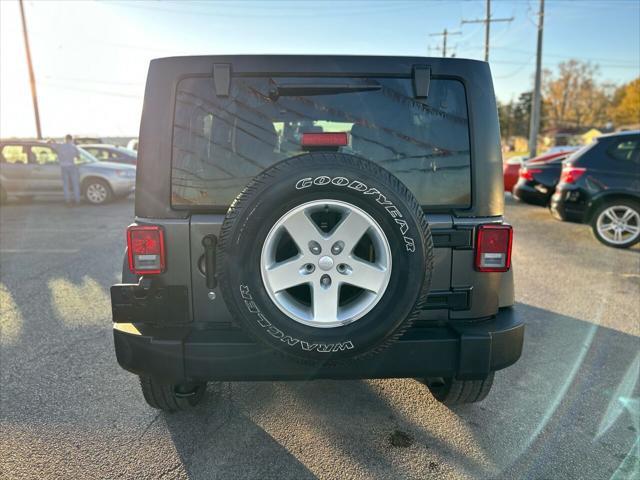 used 2016 Jeep Wrangler Unlimited car, priced at $19,999