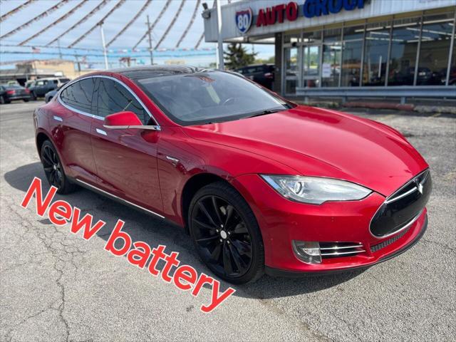 used 2013 Tesla Model S car, priced at $14,999