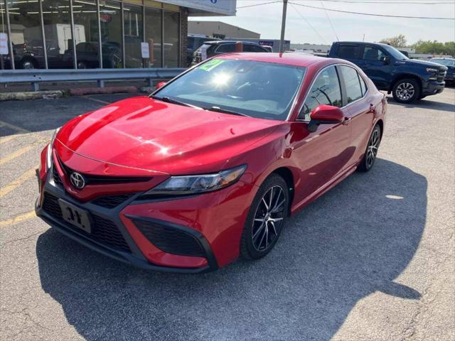 used 2021 Toyota Camry car, priced at $19,999