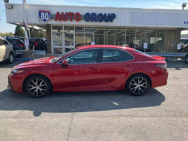 used 2021 Toyota Camry car, priced at $19,999