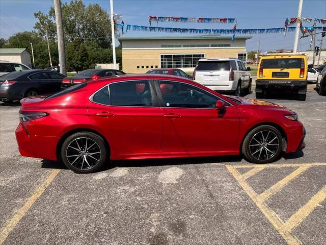 used 2021 Toyota Camry car, priced at $19,999