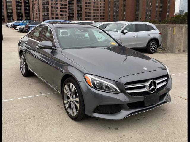 used 2017 Mercedes-Benz C-Class car, priced at $17,499