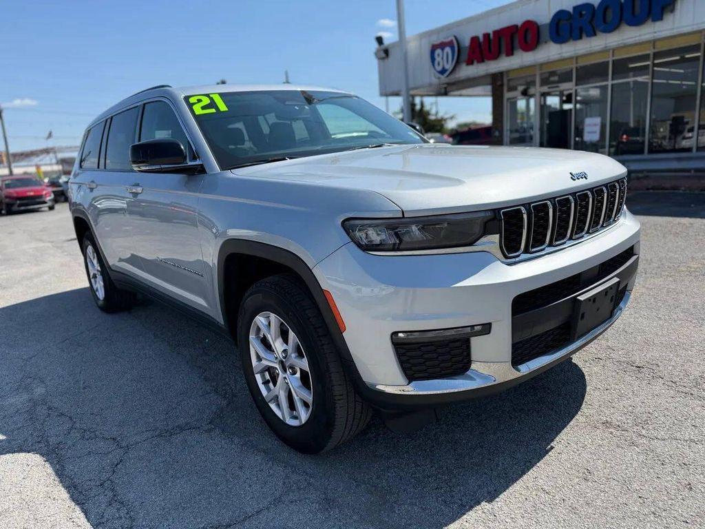 used 2021 Jeep Grand Cherokee L car, priced at $27,999