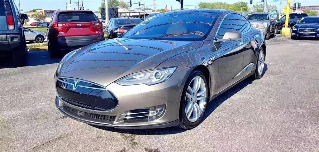 used 2015 Tesla Model S car, priced at $22,999