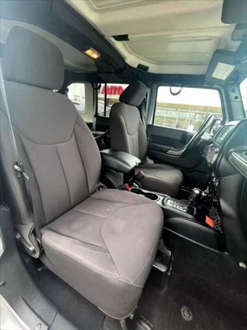 used 2015 Jeep Wrangler Unlimited car, priced at $14,999