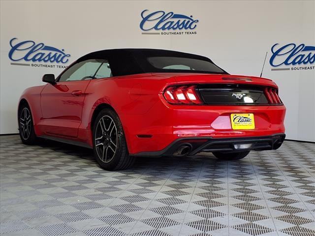 used 2022 Ford Mustang car, priced at $22,106