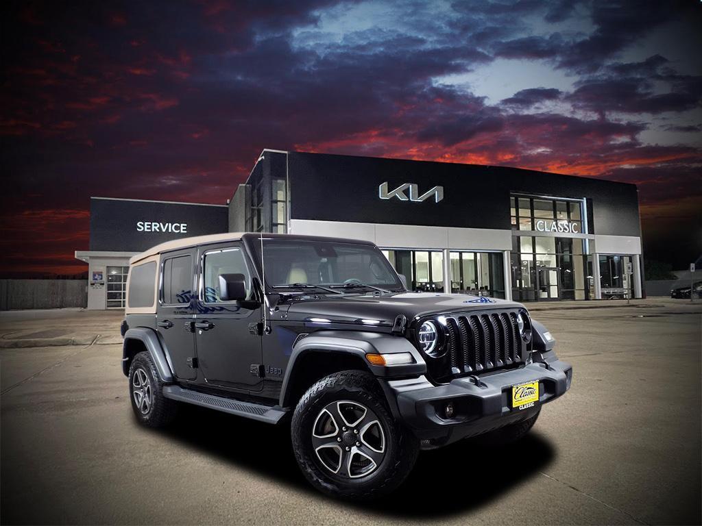 used 2020 Jeep Wrangler Unlimited car, priced at $32,995