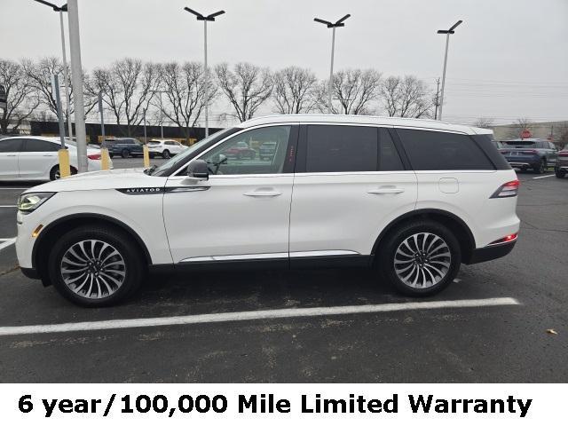 used 2021 Lincoln Aviator car, priced at $43,700