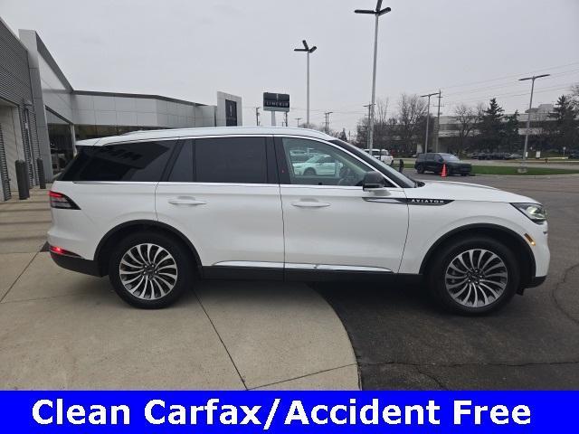 used 2021 Lincoln Aviator car, priced at $43,700