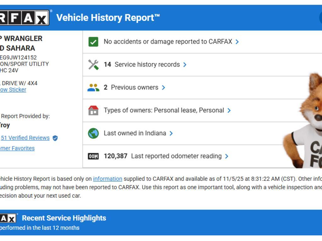 used 2018 Jeep Wrangler Unlimited car, priced at $17,500