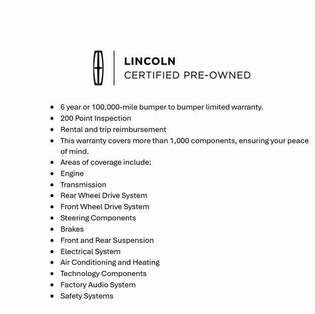 used 2022 Lincoln Aviator car, priced at $44,500