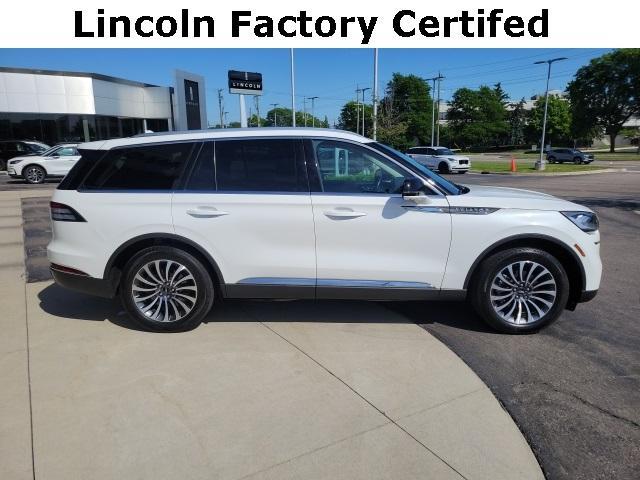 used 2023 Lincoln Aviator car, priced at $52,900