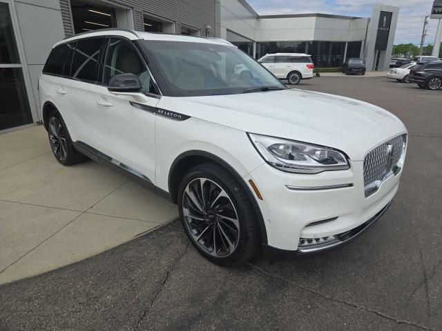 used 2021 Lincoln Aviator car, priced at $33,900