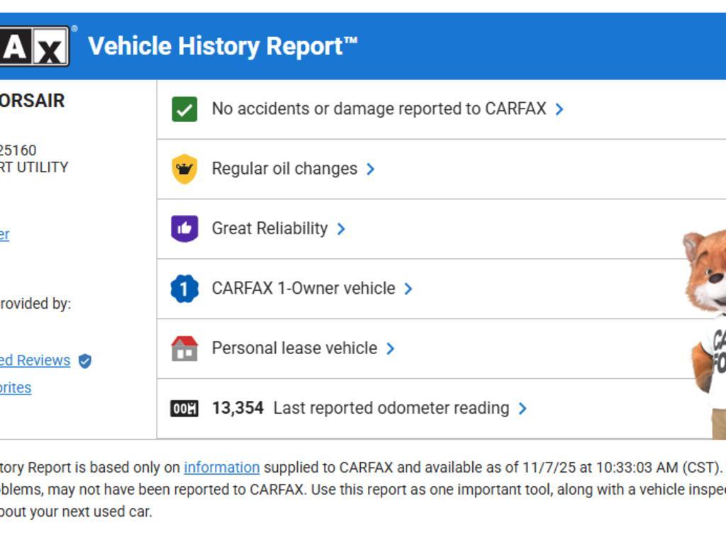 used 2024 Lincoln Corsair car, priced at $37,400