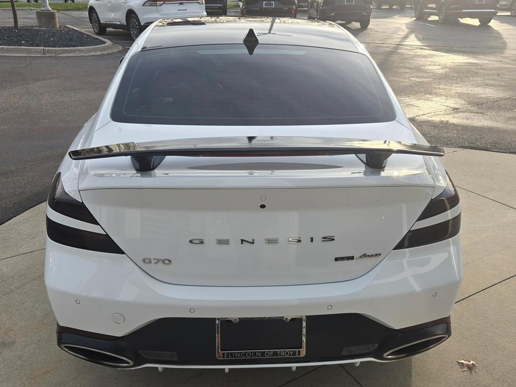used 2022 Genesis G70 car, priced at $32,000