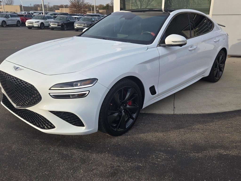 used 2022 Genesis G70 car, priced at $32,000