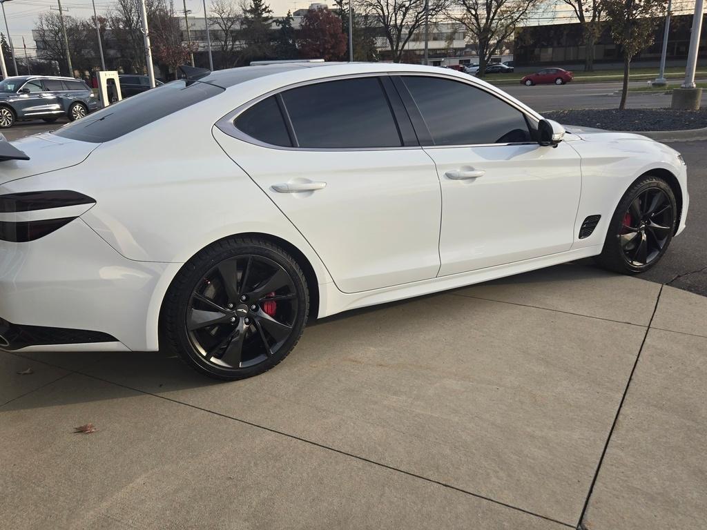 used 2022 Genesis G70 car, priced at $32,000