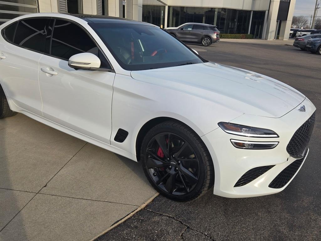 used 2022 Genesis G70 car, priced at $32,000