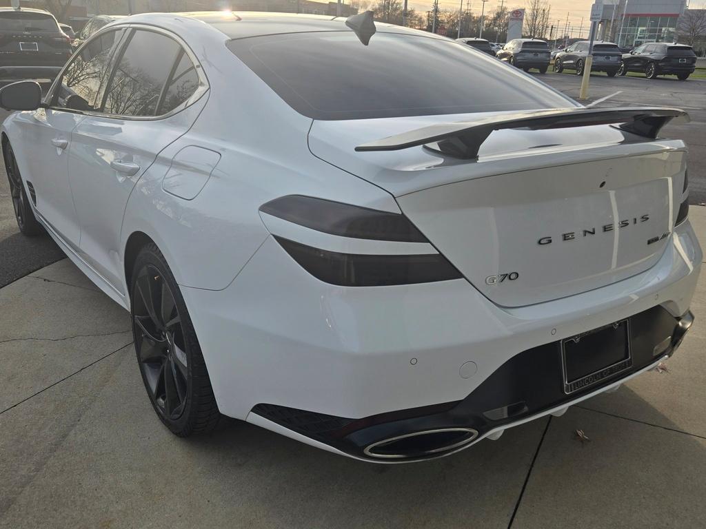 used 2022 Genesis G70 car, priced at $32,000