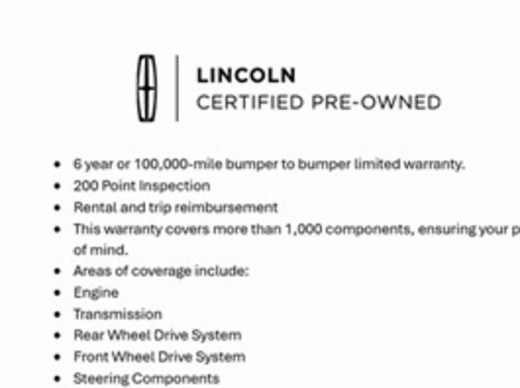 used 2023 Lincoln Nautilus car, priced at $40,400
