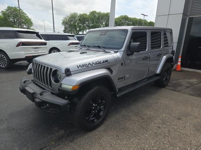 used 2021 Jeep Wrangler Unlimited car, priced at $30,500