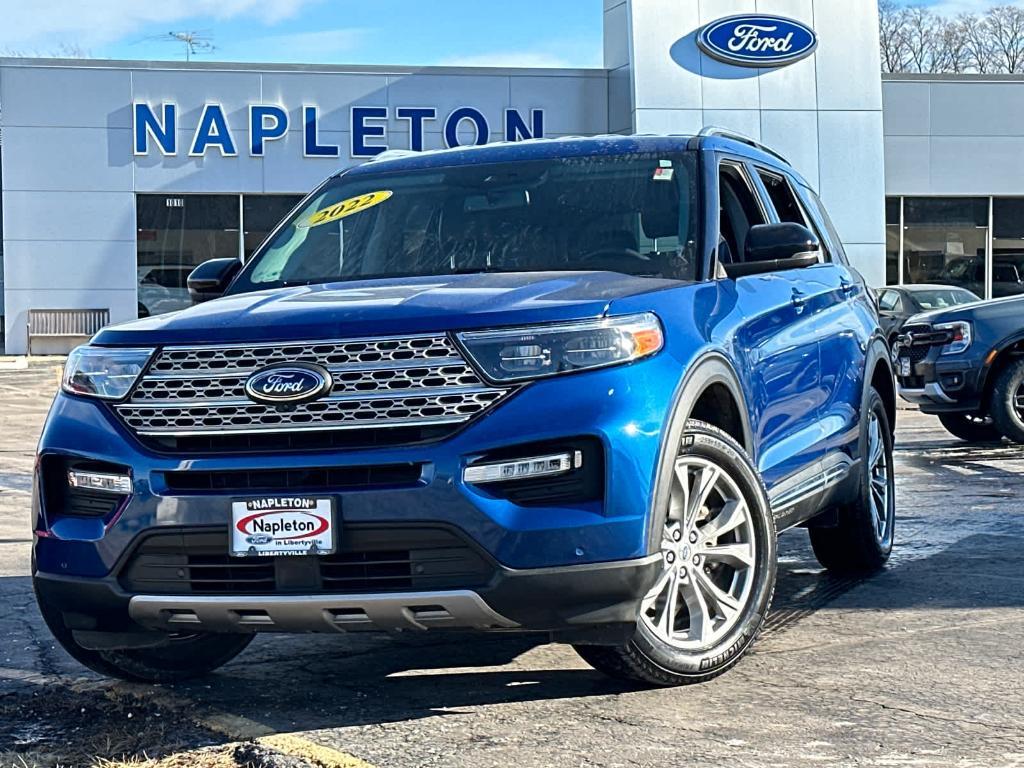 used 2022 Ford Explorer car, priced at $28,923