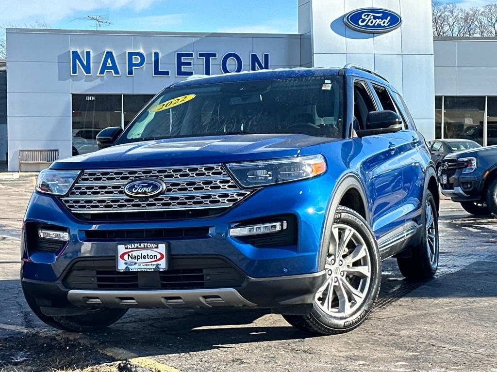 used 2022 Ford Explorer car, priced at $28,923