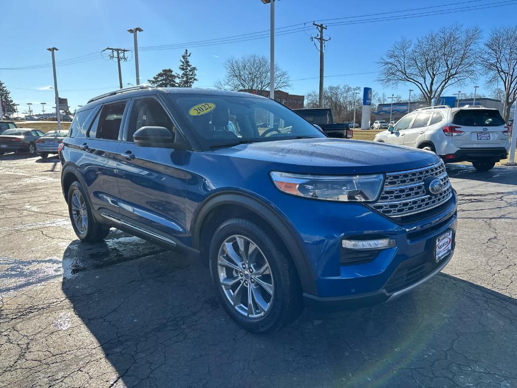 used 2022 Ford Explorer car, priced at $28,923