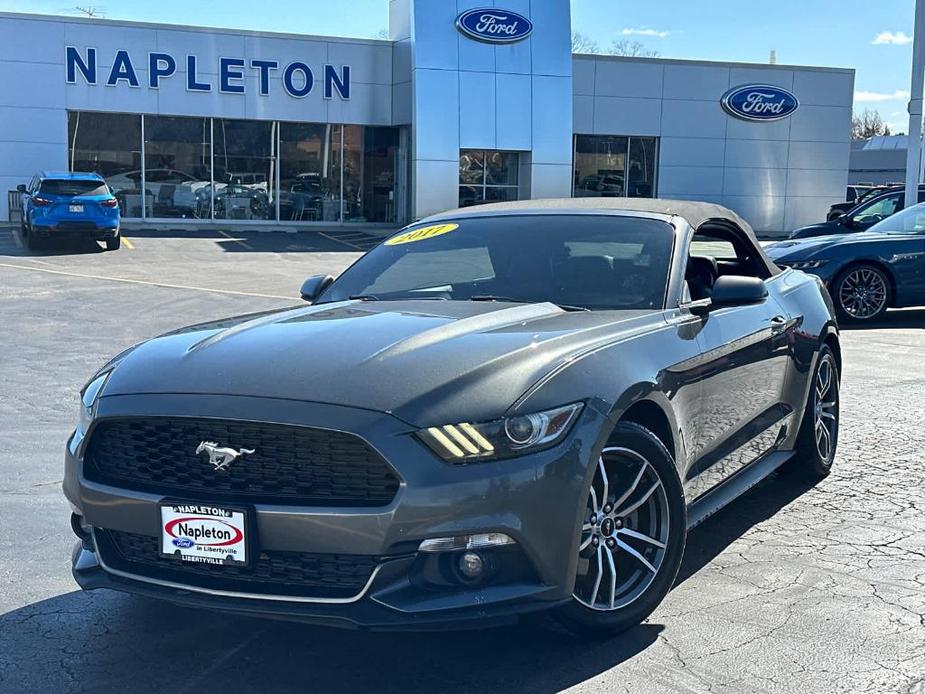 used 2017 Ford Mustang car, priced at $15,423