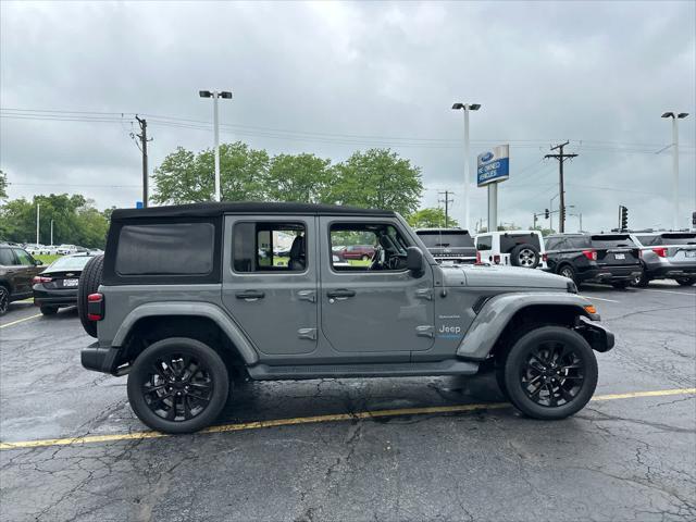 used 2021 Jeep Wrangler Unlimited 4xe car, priced at $32,997