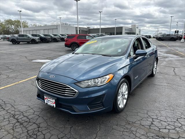 used 2019 Ford Fusion Hybrid car, priced at $14,972