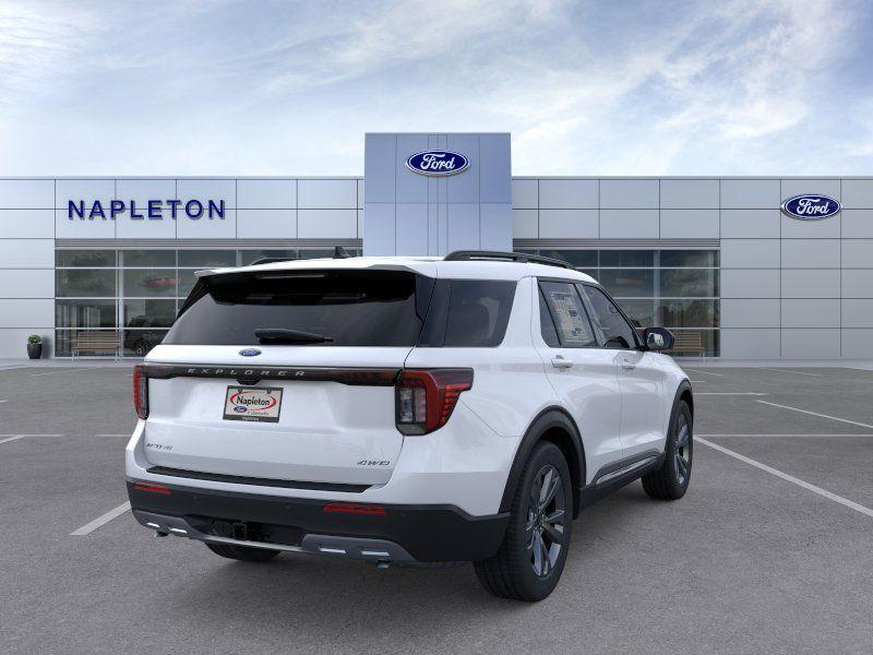 new 2025 Ford Explorer car, priced at $46,908