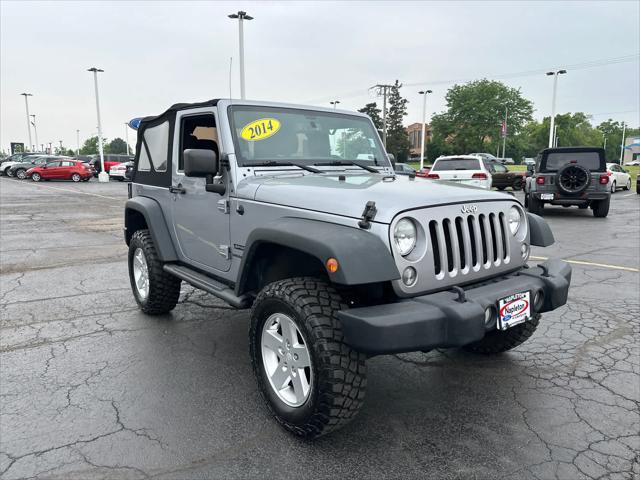 used 2014 Jeep Wrangler car, priced at $13,997
