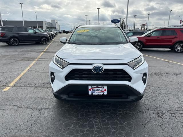 used 2021 Toyota RAV4 Hybrid car, priced at $28,599