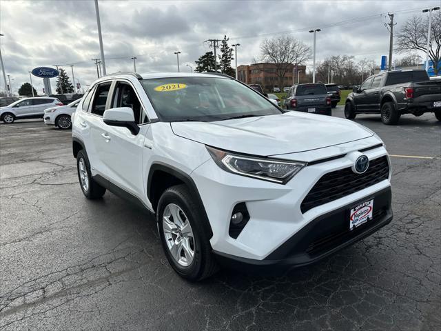 used 2021 Toyota RAV4 Hybrid car, priced at $28,599