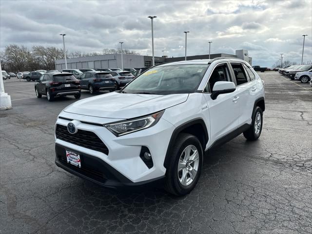 used 2021 Toyota RAV4 Hybrid car, priced at $28,599