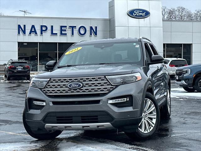 used 2021 Ford Explorer car, priced at $32,108